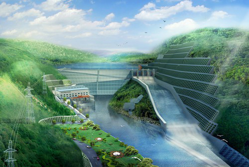 韶关老挝南塔河1号水电站项目